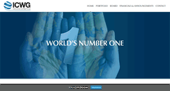 Desktop Screenshot of icwg.com